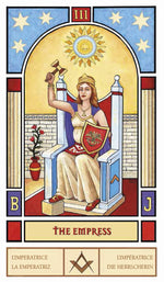 Carica l&#39;immagine nel visualizzatore di Gallery, Masonic Tarot
