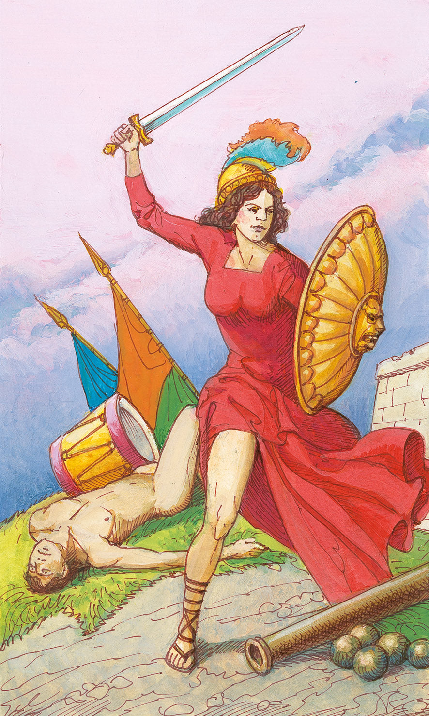 Lenormand Tarot - 7 of Wands