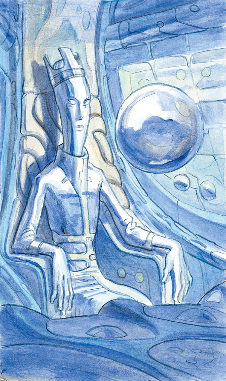 UFO Tarot - King of Cups