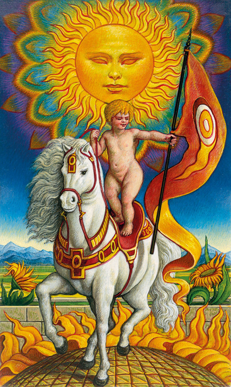 Pre-Raphaelite Tarot - XIX. The Sun