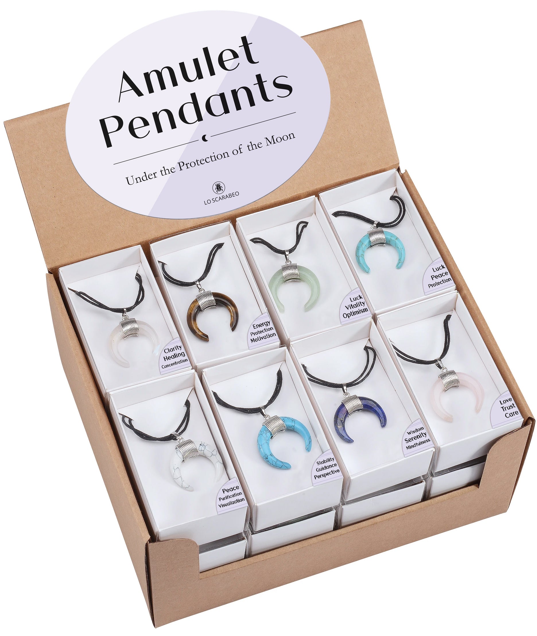 Amulet Pendants Display