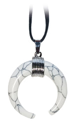 Load image into Gallery viewer, Amulet Pendants - White Magnesite
