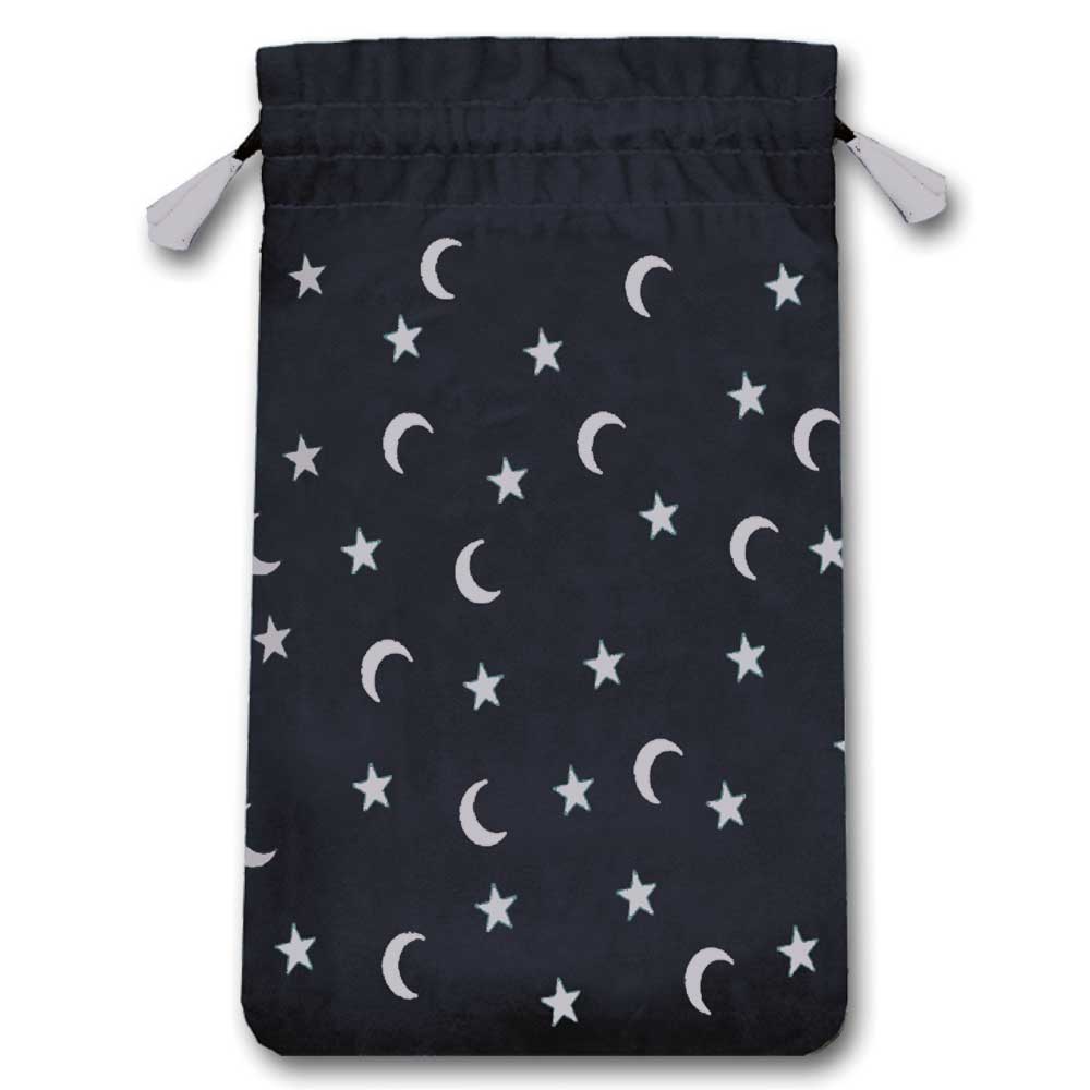 Moon and Stars - Mini Tarot Pouch