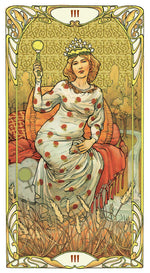 Load image into Gallery viewer, Golden Art Nouveau Tarot
