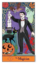 Load image into Gallery viewer, Halloween Tarot in a Tin
