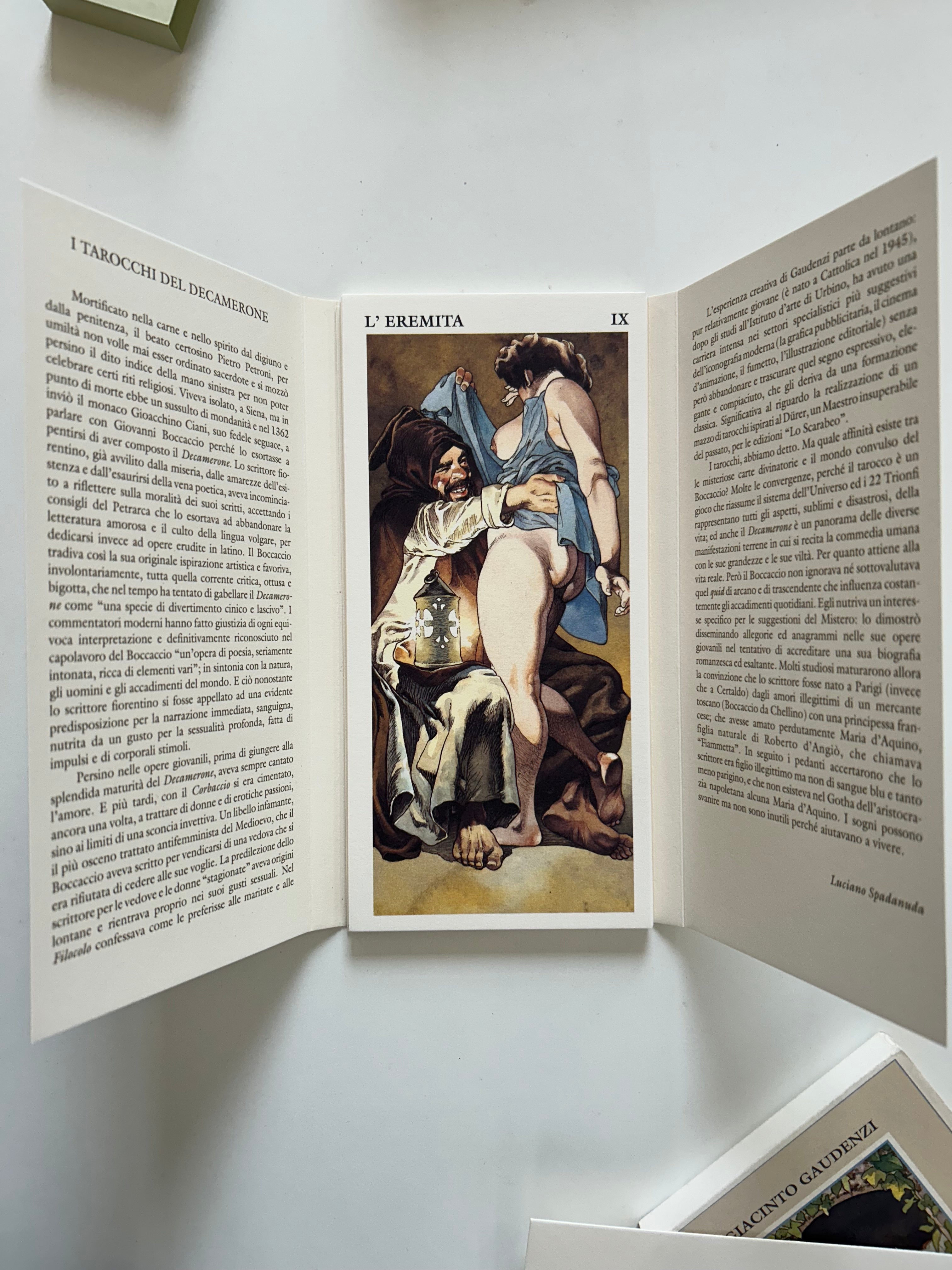 I Tarocchi del Decamerone - Edizione Deluxe Pregiata