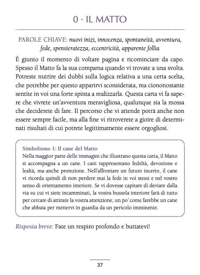 Il Piccolo Libro dei Tarocchi