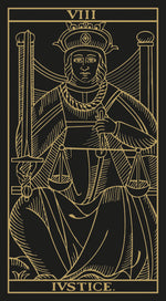 Load image into Gallery viewer, Marseille Tarot Gold &amp; Black Edition

