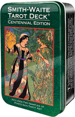 Load image into Gallery viewer, Smith-Waite Centennial Tarot in a Tin
