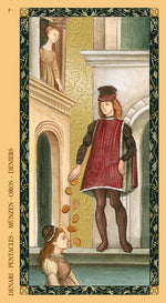 Load image into Gallery viewer, Golden Tarot of Renaissance - Estensi
