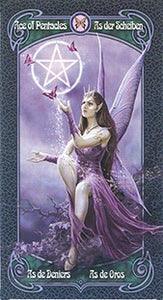 JEU DE TAROT DIVINATOIRE ANNE STOKES LEGENDS, Jeux de société / cartes