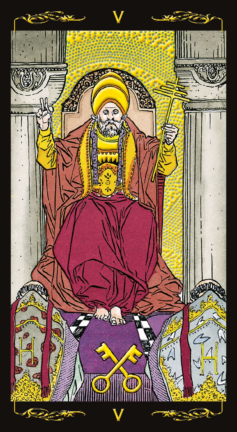 Golden Universal Tarot