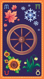 Upload the image to the Gallery viewer,Wheel of the Year Tarot
