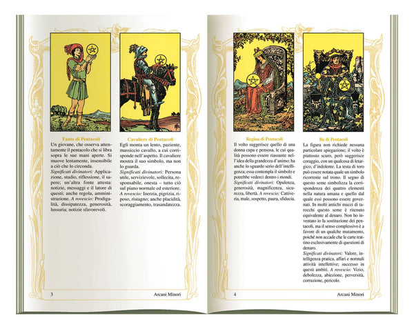 EULAPGOE Tarocchi, Rider Waite Tarot, con Scatola Colorata Vintage per EULAPGOE Tarocchi, Rider Waite Tarot, con Scatola Colorata Vintage per