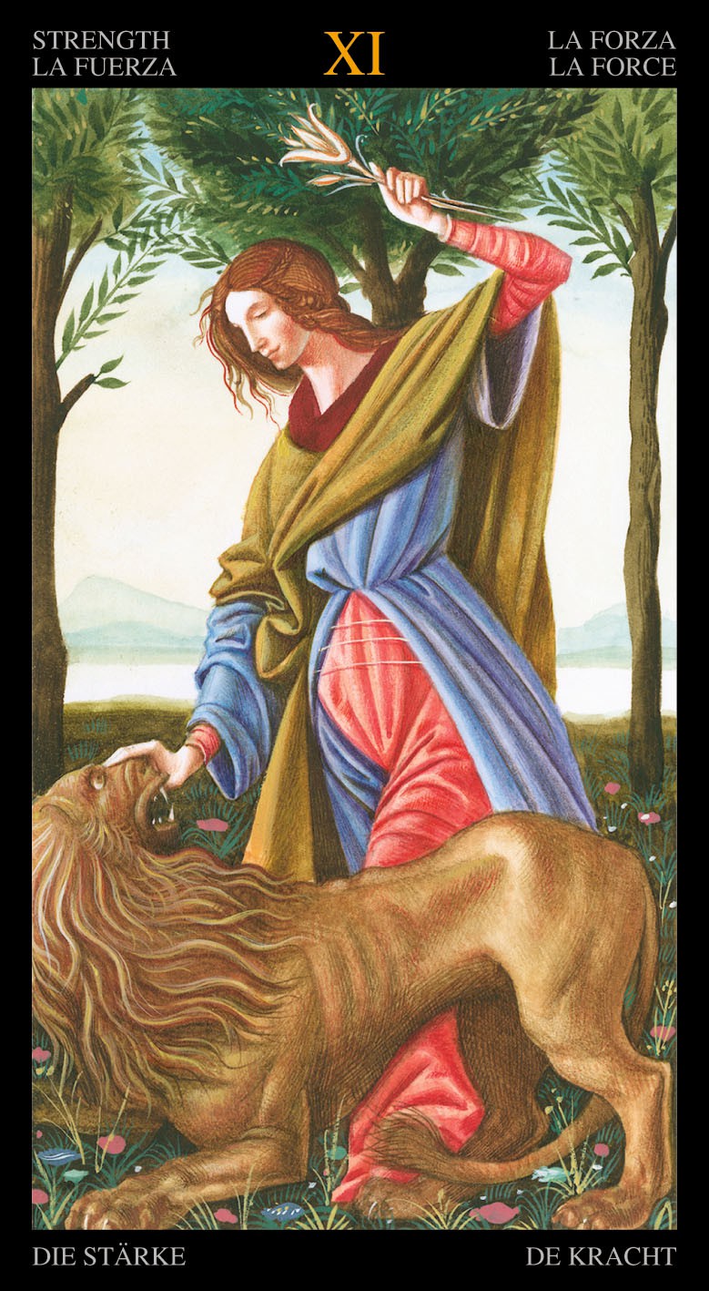 Golden Botticelli Tarot