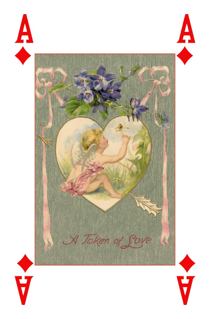 Gli Innamorati - Carte da Gioco Illustrate