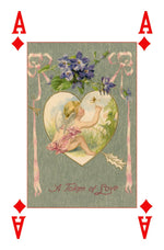 Upload the image to the Gallery viewer,The Lovers - Illustrated Playing Cards
