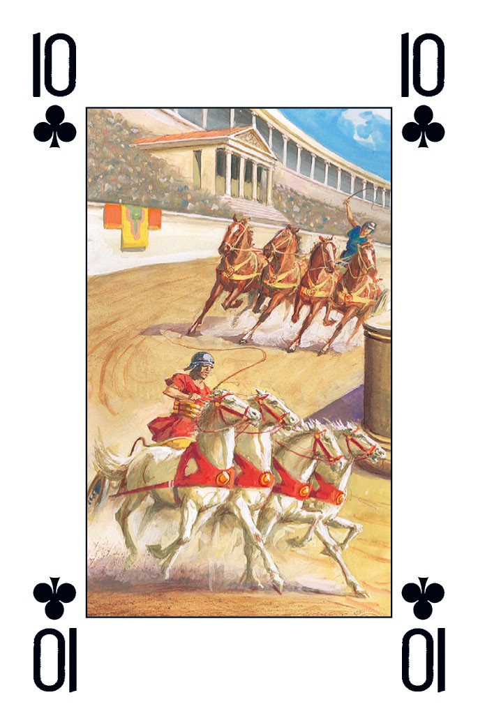 Colosseo - Carte da Gioco Illustrate