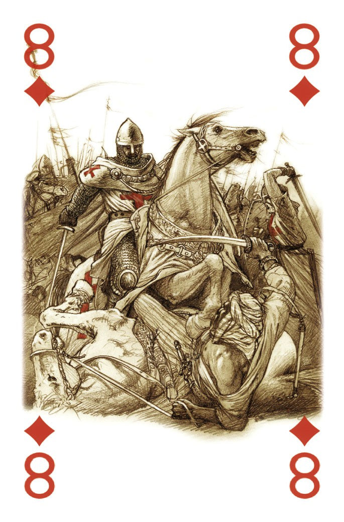 Templars - Illustrated Playing Cards