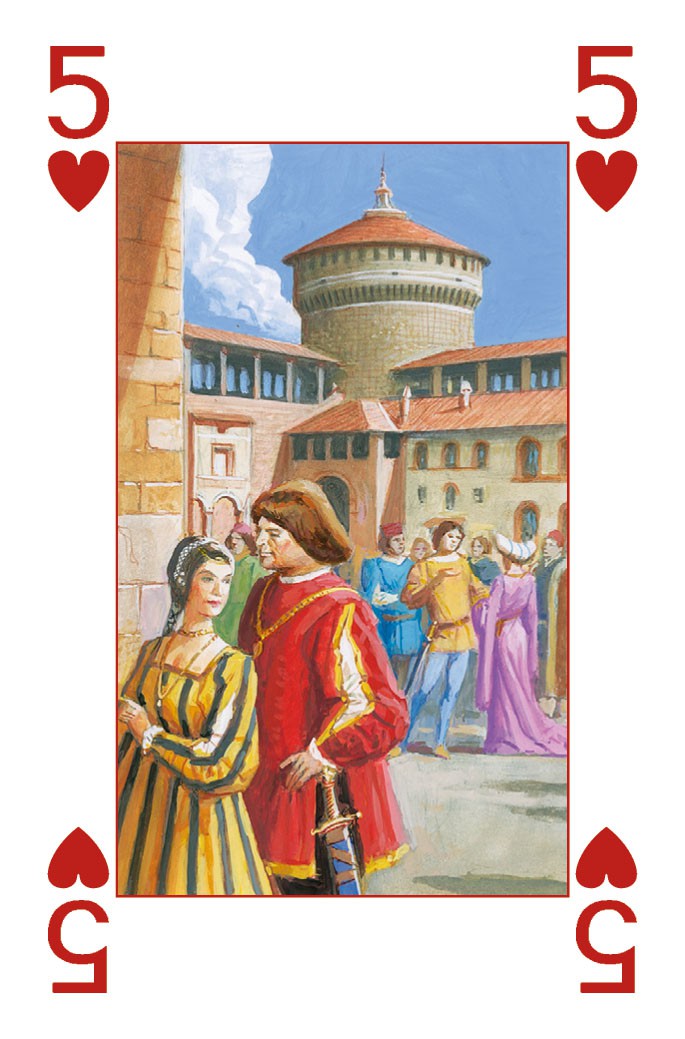 Milano - Carte da Gioco Illustrate