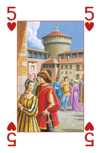 Milano - Carte da Gioco Illustrate