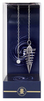 Load image into Gallery viewer, Deluxe Silver Spiral - Pendulum
