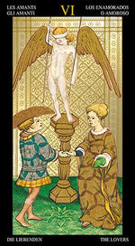 Load image into Gallery viewer, Golden Visconti Tarot - Grand Trumps
