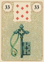 Load image into Gallery viewer, Golden Lenormand Oracle
