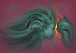 Carica l&#39;immagine nel visualizzatore di Gallery, Fantasy Cats
