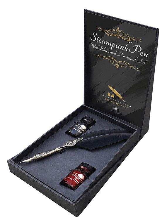 Steampunk Pen - Set Calligrafico
