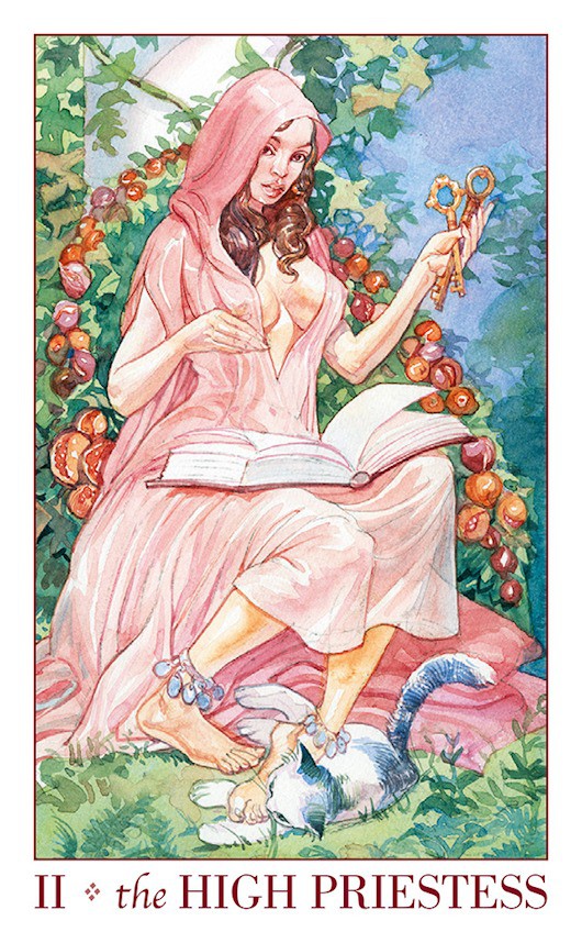 Jeu de tarot de magie sexuelle. Cartes de tarot aquarelles - France Jeu de tarot de magie sexuelle. Cartes de tarot aquarelles - France