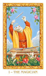 Load image into Gallery viewer, Mini White Cats Tarot
