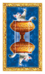 Upload the image to the Gallery viewer,Mini White Cats Tarot
