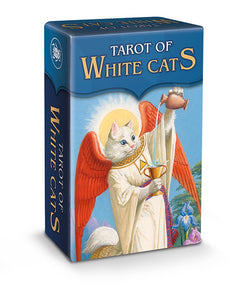 Mini White Cats Tarot