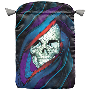 Santa Muerte Skull - Tarot Pouch