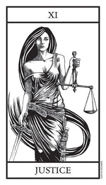 Carica l&#39;immagine nel visualizzatore di Gallery, Bianco Nero Tarot
