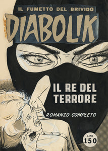 LO SCARABEO - DIABOLIK IL RE DEL TERRORE , DIABOLIK IL RE DEL TERRORE  FUMETTO D'AUTORE