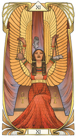 Load image into Gallery viewer, Egyptian Art Nouveau Tarot
