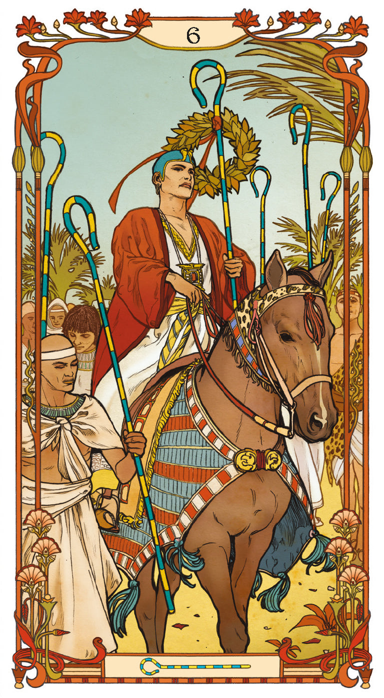 Egyptian Art Nouveau Tarot