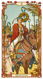 Carica l&#39;immagine nel visualizzatore di Gallery, Egyptian Art Nouveau Tarot
