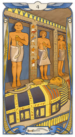 Carica l&#39;immagine nel visualizzatore di Gallery, Egyptian Art Nouveau Tarot
