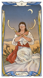 Carica l&#39;immagine nel visualizzatore di Gallery, Egyptian Art Nouveau Tarot
