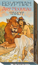 Carica l&#39;immagine nel visualizzatore di Gallery, Egyptian Art Nouveau Tarot
