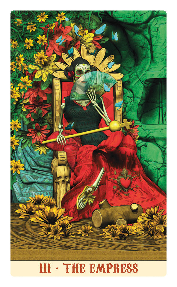 Mini Santa Muerte Tarot