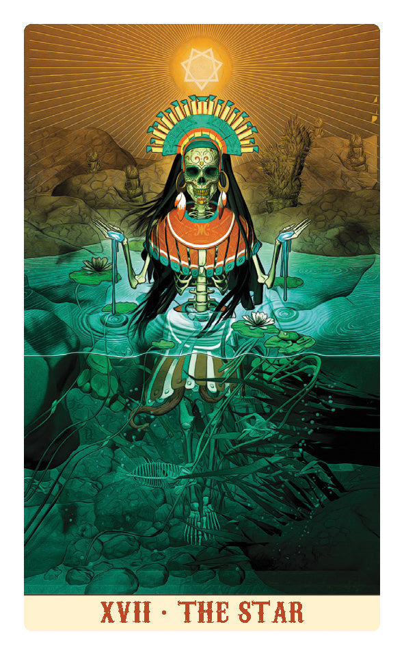 Mini Santa Muerte Tarot