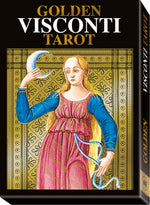 Load image into Gallery viewer, Golden Visconti Tarot - Grand Trumps
