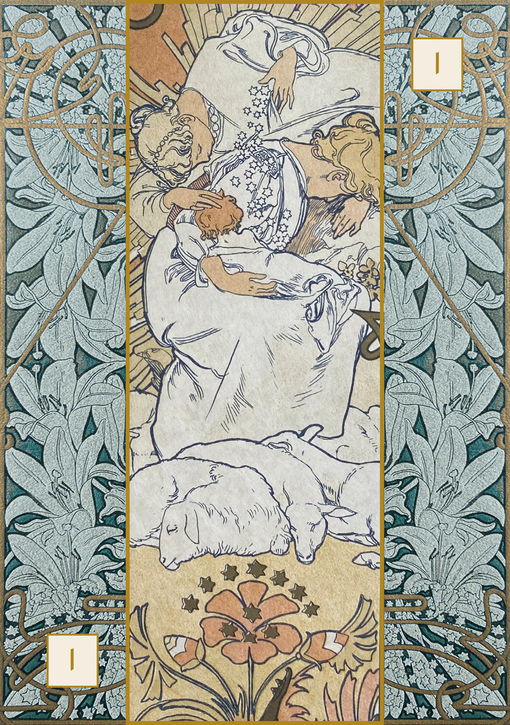 Alfons Maria Mucha Oracle Cards