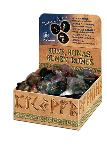 Bloodstone Set of Rune Stones