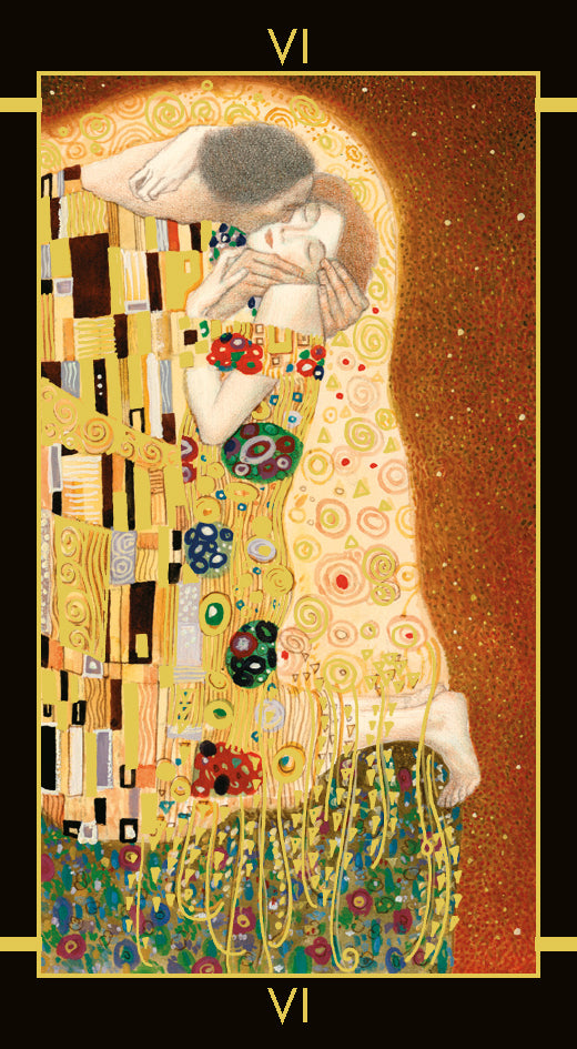 Mini Golden Klimt Tarot