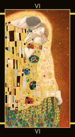 Load image into Gallery viewer, Mini Golden Klimt Tarot
